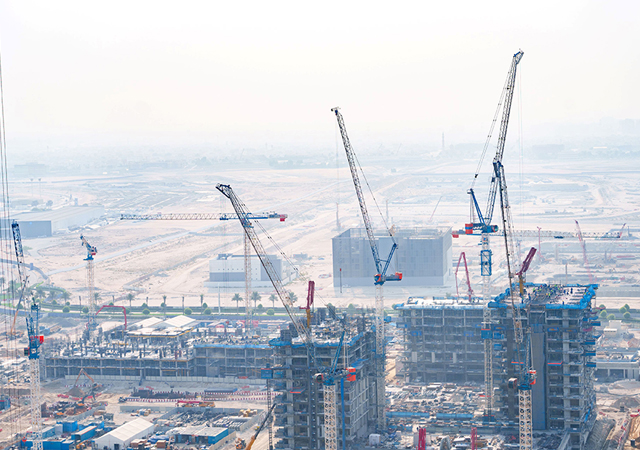 Raimondi cranes are deployed on numerous projects in the region.